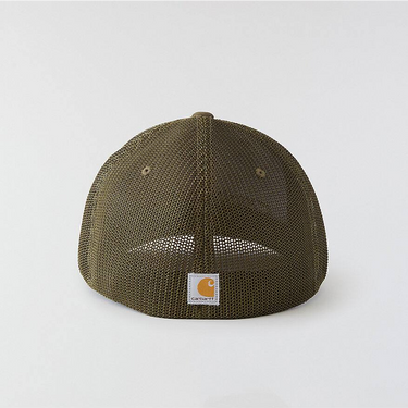 Carhartt Rugged Flex™ Oakland Logo Cap (Burnished Logs)