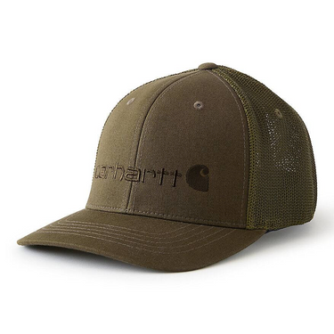 Carhartt Rugged Flex™ Oakland Logo Cap (Burnished Logs)