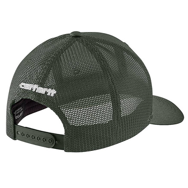 Carhartt Oakland Leatherette Cap (Forestry Green)
