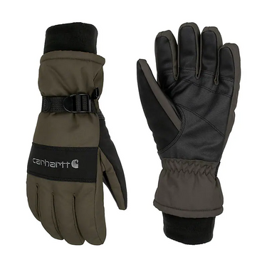 Carhartt Waterproof Insulated Knit Cuff Glove (Tarmac) Size L
