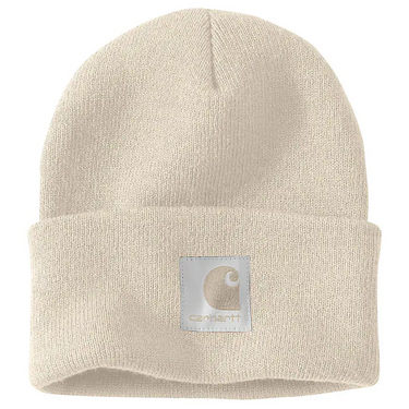 Carhartt Women's Lined Cuffed Beanie (Oat Milk)