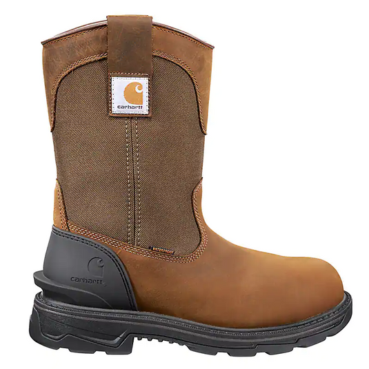 Carhartt IRONWOOD WATERPROOF 11 SOFT TOE WELLINGTON 11M Bison Brown O shop.generalstorespokane