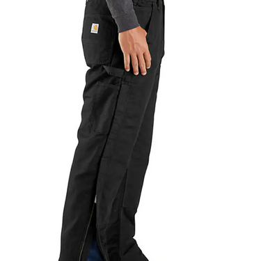 Carhartt Loose Fit Washed Duck Insulated Pant - 4 Extreme Warmth Rating (Black) Size 2XLS