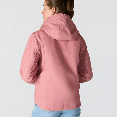 Carhartt Women's Iconic Washed Duck Sierra Jacket (Rose Tint) Size XL