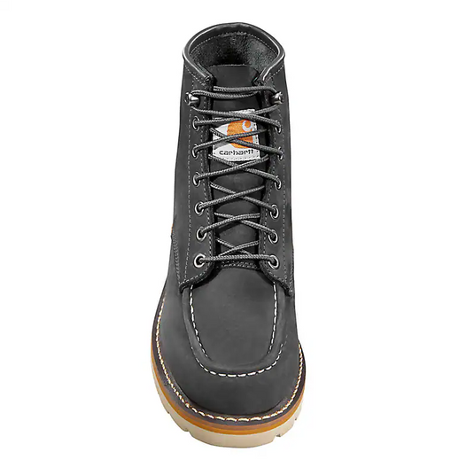 Carhartt WOMEN'S 6" MOC TOE WEDGE BOOT 9M Dark Gray