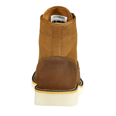 Carhartt Men's 6" Moc Toe Wedge Boot (Brown Leather/Nylon) Size 10 1/2M
