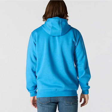 Carhartt Loose Fit Midweight Logo Sleeve Graphic Hoodie (Horizon Blue Heather) Size XLT