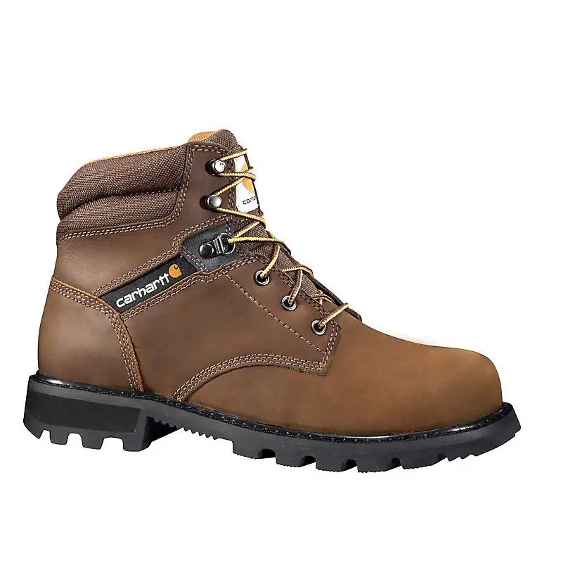 Load image into Gallery viewer, CARHARTT TRADITIONAL WELT 6&quot; STEEL TOE WORK BOOT 14W Crazy Horse Brown Oil Tanned
