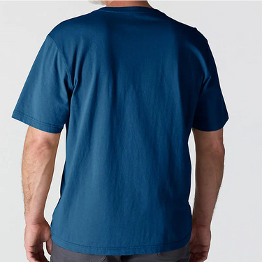 Carhartt K87 Loose Fit Heavyweight Short-Sleeve Pocket T-Shirt (Horizon Blue) Size 2XLT