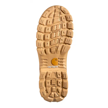 Carhartt Men's Rugged Flex® Waterproof 6" Soft Toe Work Boot (Wheat Nubuck) Size 11 1/2M