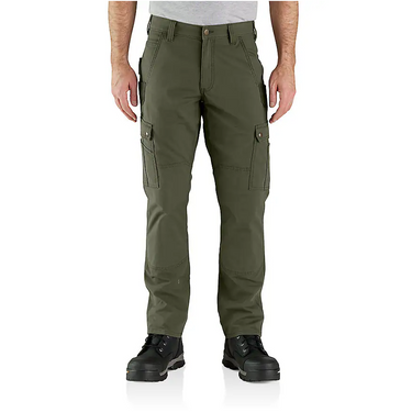 Carhartt Relaxed Straight Ripstop Double-Front Cargo Pant (Basil) Size 30x34