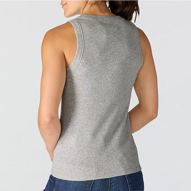 Carhartt Women's TENCEL™ Fiber Series Fitted Ribbed Tank (Heather Grey) Size M