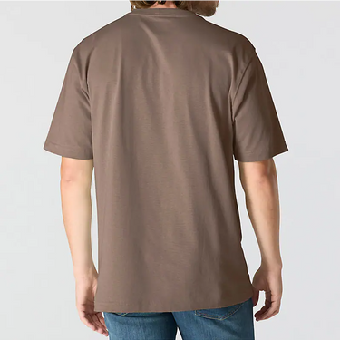 Carhartt Loose Fit Heavyweight Short-Sleeve Logo Graphic T-Shirt (Soft Sepia) Size S
