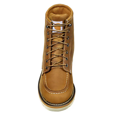 Carhartt Women's Waterproof 6" Moc Toe Wedge Boot (Light Brown) 11M
