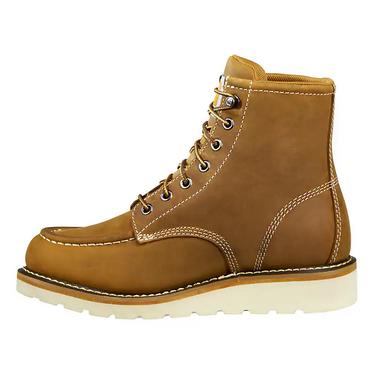 Carhartt Women's Waterproof 6" Moc Toe Wedge Boot (Light Brown) 11M