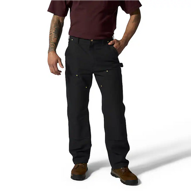 Carhartt Iconic B01 Firm Duck Double-Front Dungaree (Black) Size 40x34