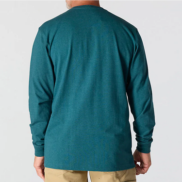 Carhartt Loose Fit Heavyweight Long-Sleeve Pocket T-Shirt (Greenstone Heather) Size S