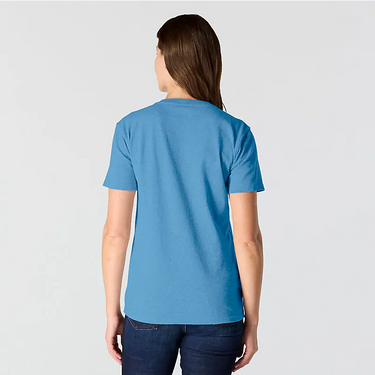 Carhartt Women's Iconic K87 Pocket T-Shirt (Tranquil Blue Heather) Size M