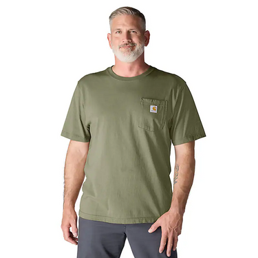 Carhartt Carhartt Force® Relaxed Fit Short-Sleeve Pocket T-Shirt (Dusty Olive) Size XXL
