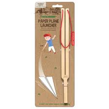 Kikkerland Huckleberry Paper Plane Launcher