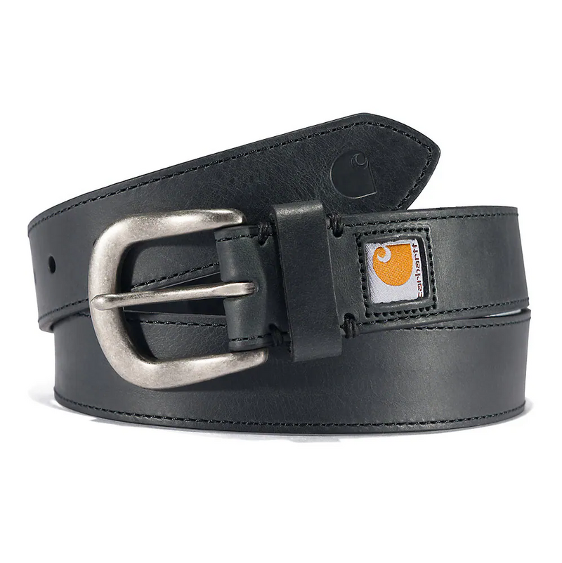 Load image into Gallery viewer, Carhartt Large Women&#39;s Saddle Leather Belt - Black
