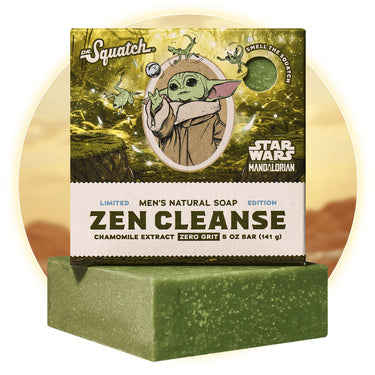 Dr. Squatch x Mandalorian: Zen Cleanse Bar Soap 5 oz