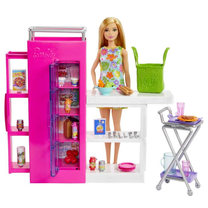 Load image into Gallery viewer, Barbie Doll And Ultimate Pantry Playset
