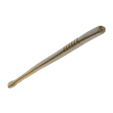 Strike King Filler Worm 5" (Green Pumpkin)