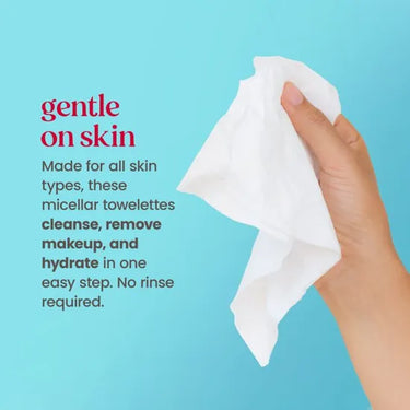 Burt's Bees Micellar Makeup Removing Towelettes with Coconut & Lotus