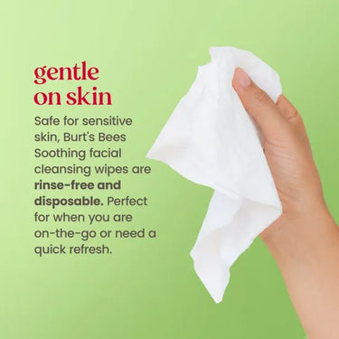 Burt's Bees Sensitive Facial Cleansing Towelettes with Aloe Vera