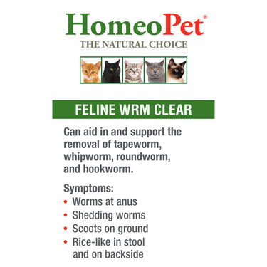 HomeoPet Feline WRM Clear