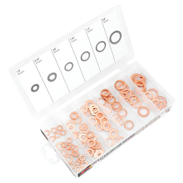 Performance Tool 110 pc. Copper Washer Assortment