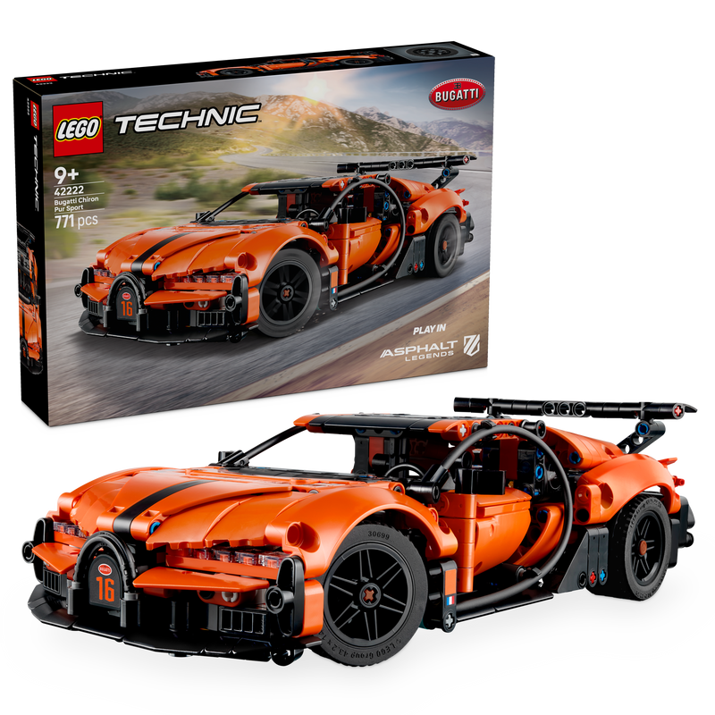 LEGO® Technic™ Bugatti Chiron Pur Sport Hypercar