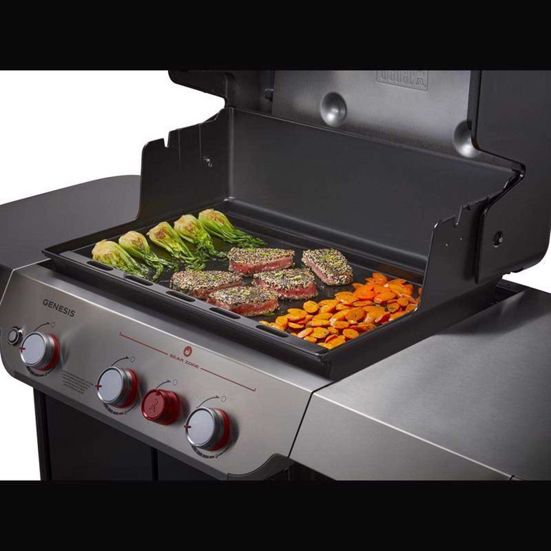 Load image into Gallery viewer, Weber Genesis 300 Series Rust Resistant Griddle Insert 25.7&quot; x 18.7&quot;
