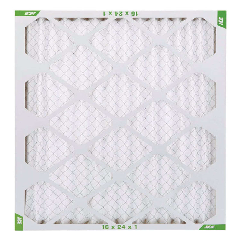 Load image into Gallery viewer, Ace 16 in. W X 24 in. H X 1 in. D Synthetic 8 MERV Pleated Air Filter 1 pk
