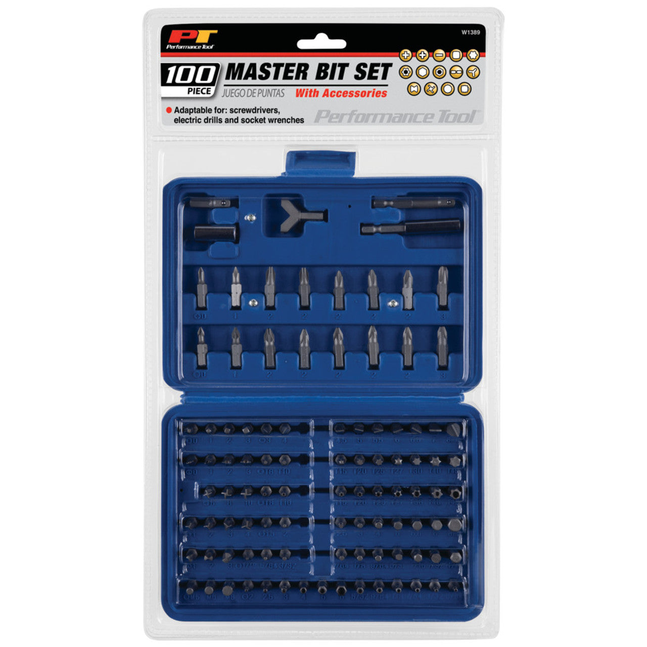 Performance Tool 100 pc. Bit Set – The General Store Spokane