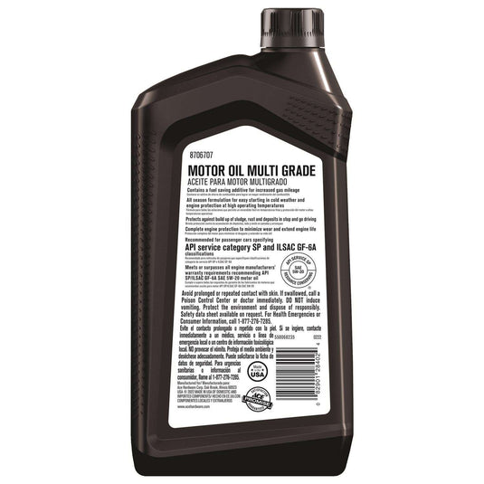 Ace 5W-20 4-Cycle Multi grade Motor Oil 1 Qt