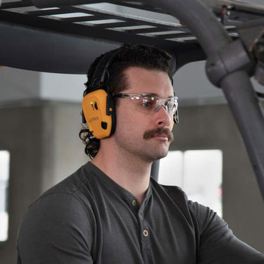 Allen ULTRX Bionic Electronic Earmuff - Interstate Yellow