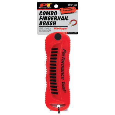 Performance Tool Combo Fingernail Brush w/Magnet