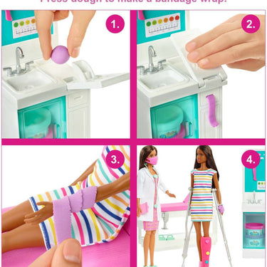 Barbie Fast Cast Clinic Playset