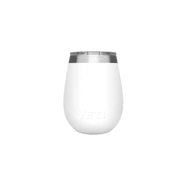 YETI Rambler 10 oz White BPA Free Wine Tumbler with MagSlider Lid