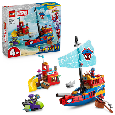 LEGO® ǀ Marvel Spidey And His Amazing Friends Team Spidey Pirate Ship