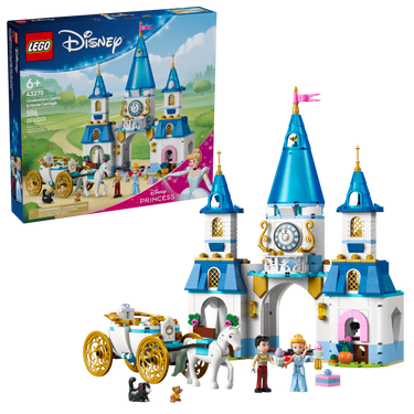 LEGO® Disney Cinderella's Castle & Horse Carriage