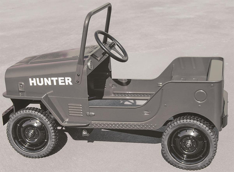 Load image into Gallery viewer, Vintage 4x4 Military Jeep Pedal Car (In Store Pickup only)
