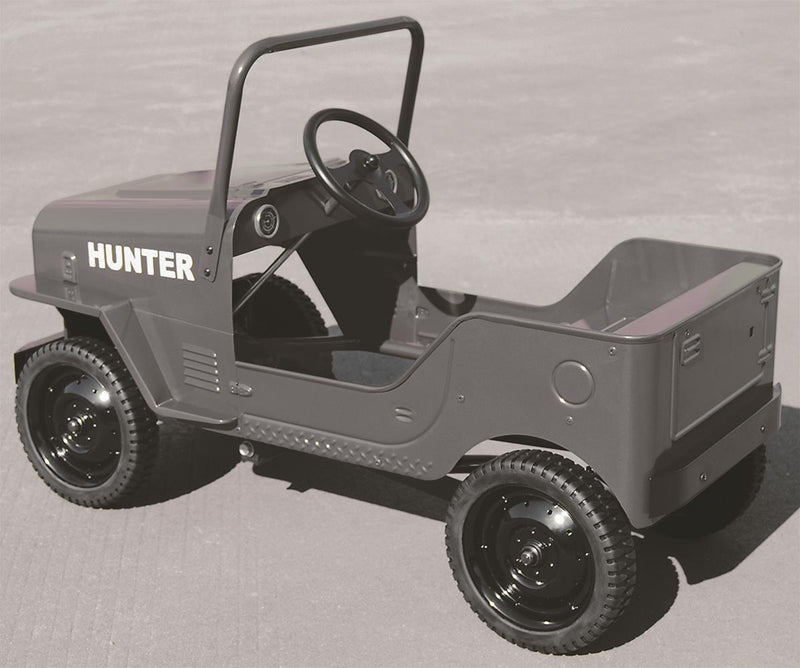 Load image into Gallery viewer, Vintage 4x4 Military Jeep Pedal Car (In Store Pickup only)
