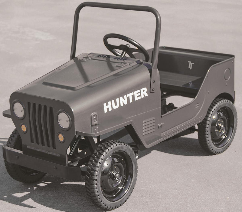 Load image into Gallery viewer, Vintage 4x4 Military Jeep Pedal Car (In Store Pickup only)
