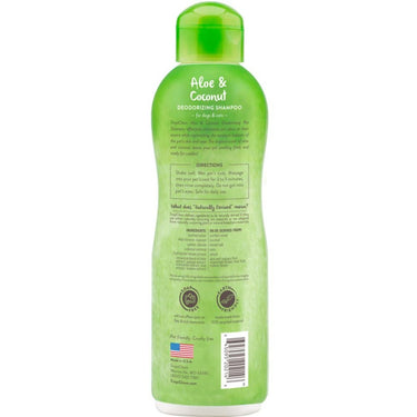 TropiClean Aloe & Coconut Deodorizing Shampoo for Pets