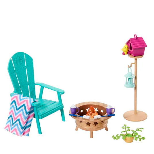 Barbie® Furniture and Accessory Pack, Kids Toys, Backyard Patio