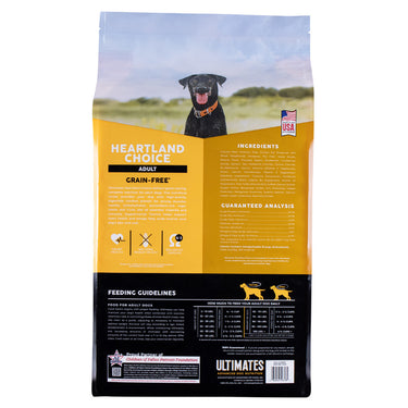 Ultimates Heartland Choice Dry Dog Food 28#