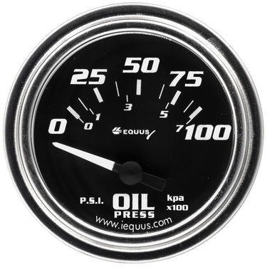 Equus 7000 Series Oil PressureGauge E7264